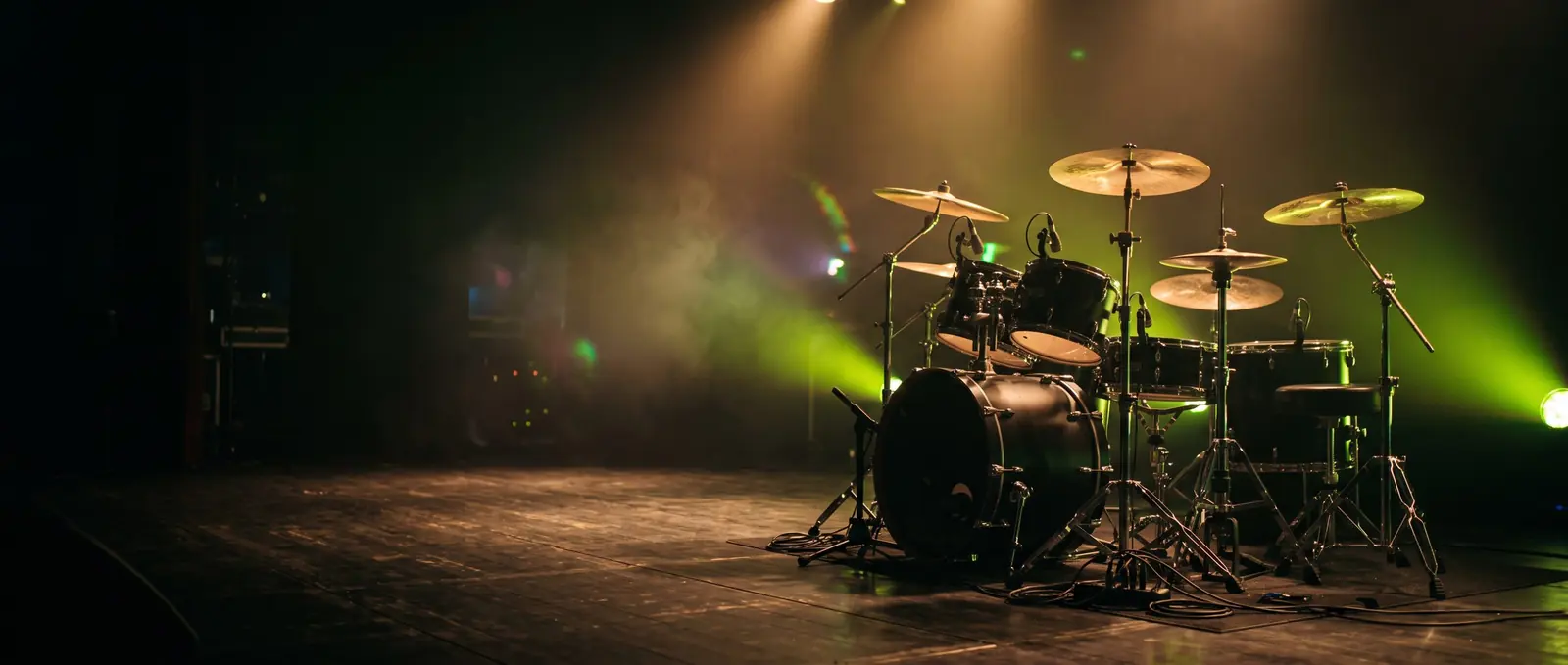 Bateria com pratos