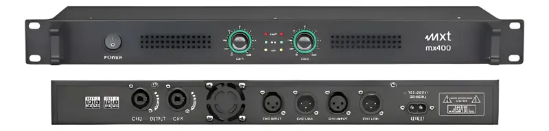 Amplificador de potência MXT MX400