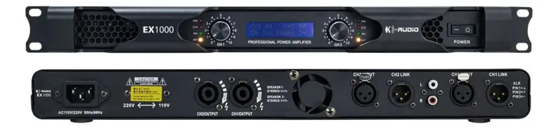 Amplificador K-audio EX1000