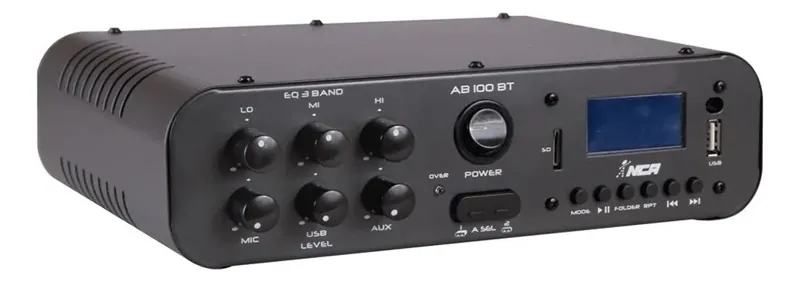 Amplificador NCA AB100 com Bluetooth