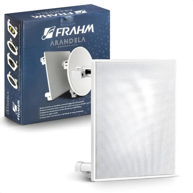 Arandela quadrada Frahm FR 40 Q 6"