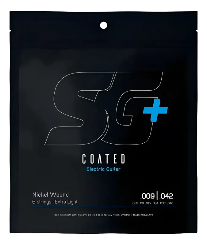 Encordoamento SG+ Coated .009 para guitarra