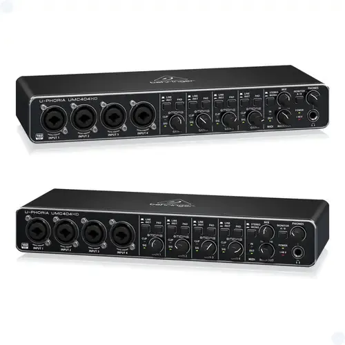 Interface de áudio Behringer UMC404HD