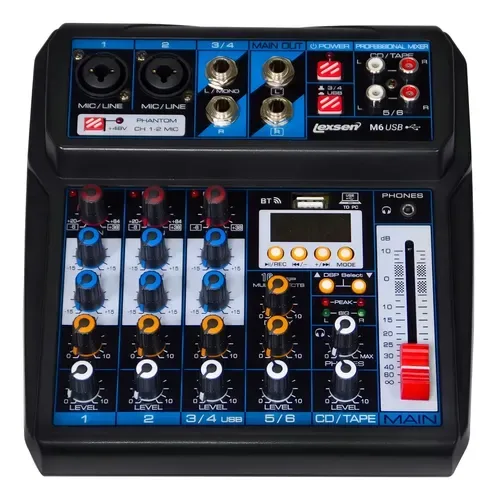 Mesa de som Lexsen M6