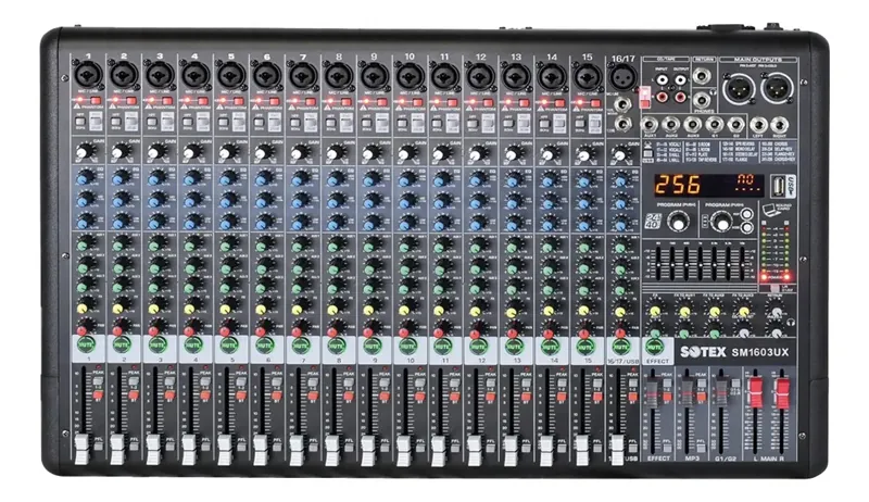 Mesa de som Sotex SM1603UX