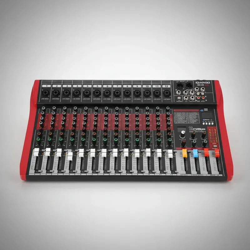 Mesa de som Soundvoice MR-122 Rubi